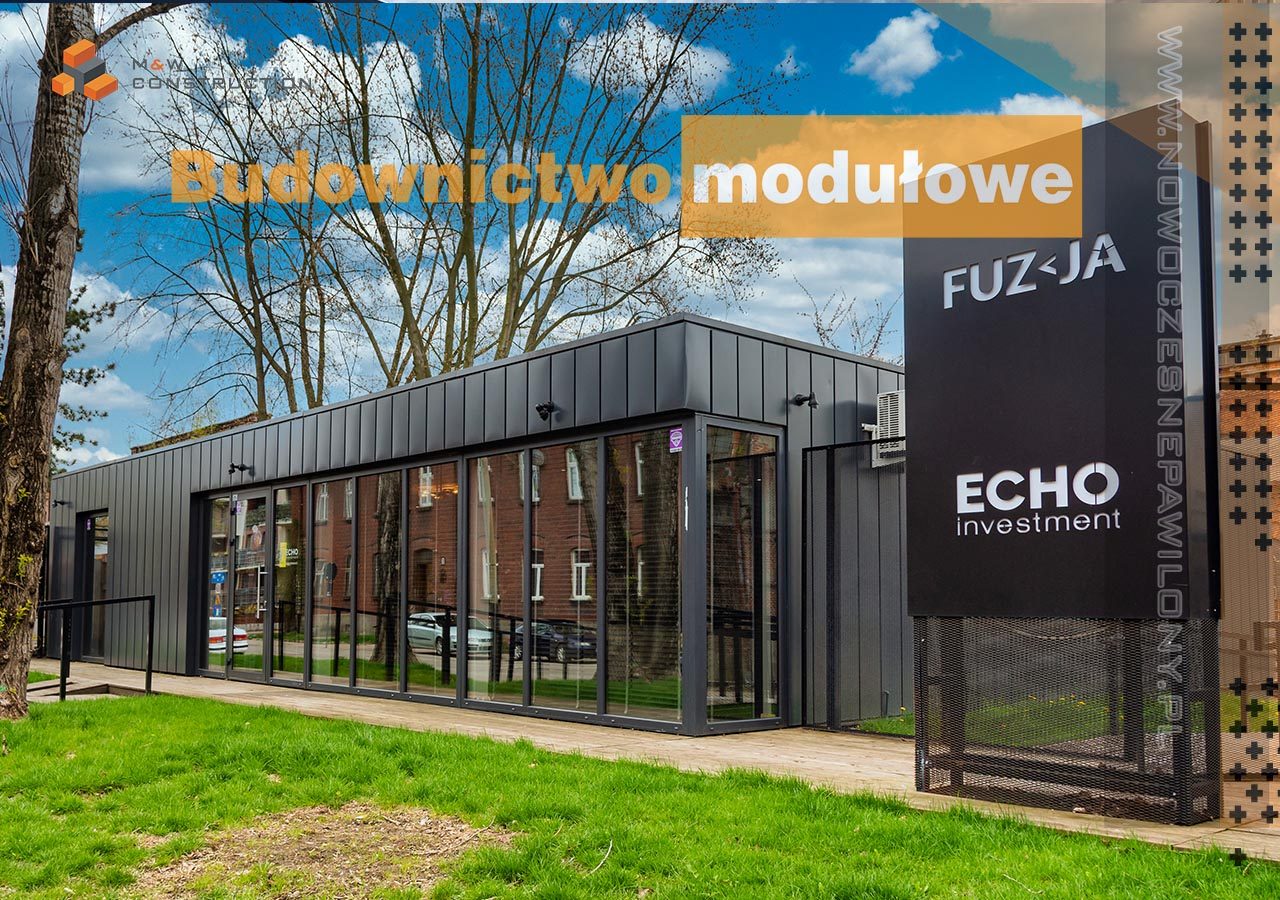 Pawilon biurowy dla firmy Echo Investment