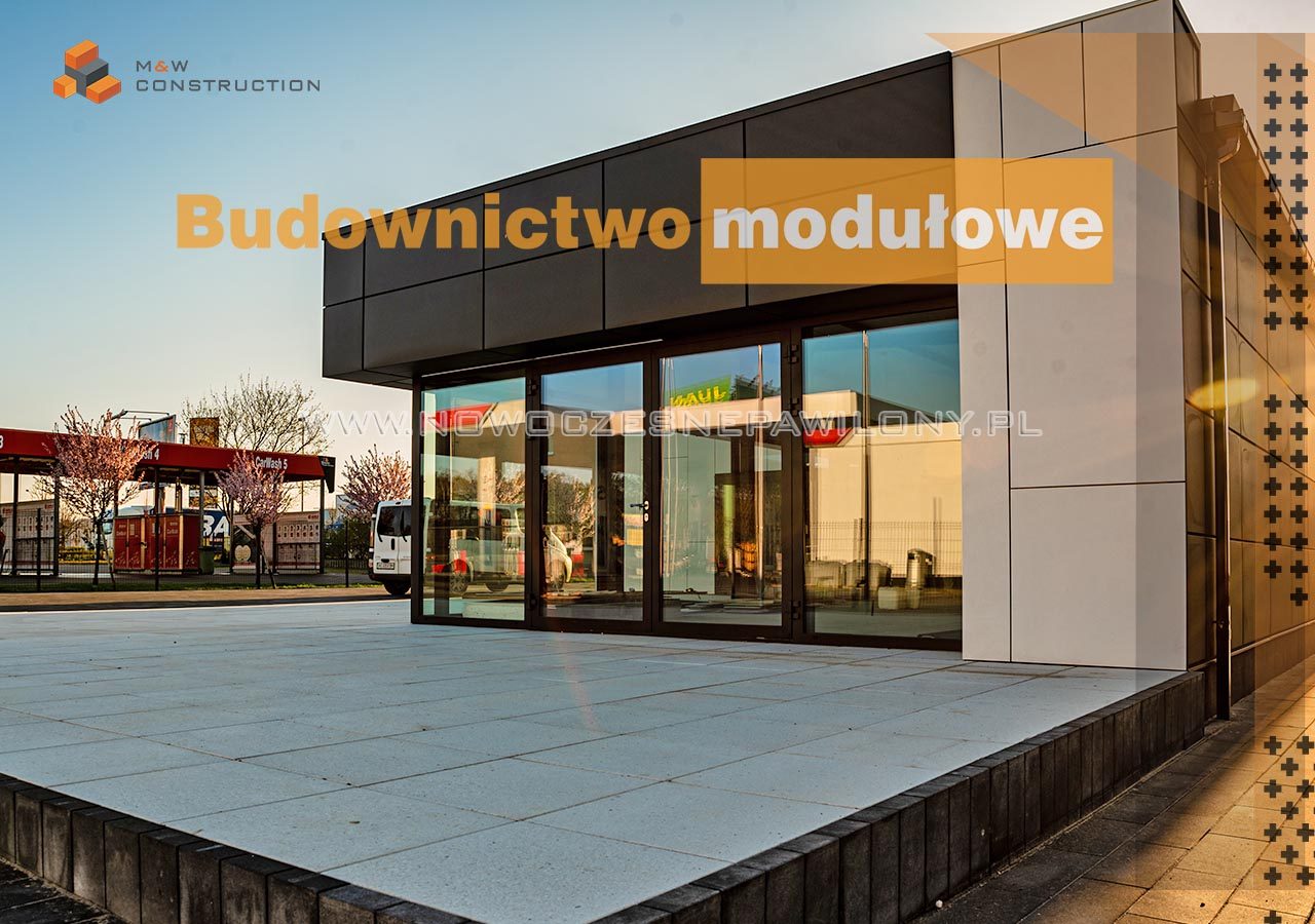 Auto komis - nowoczesne pawilony