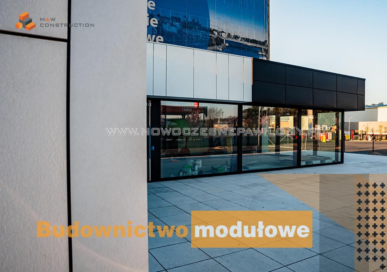 Pawilon dla komisu samochodowego