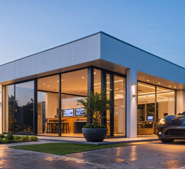 Nowoczesny pawilon biurowy ZEZ PRO 108 m²